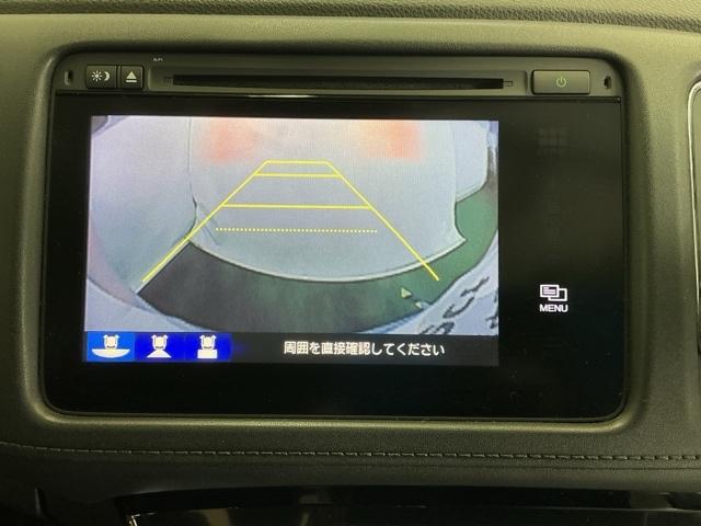 ヴェゼル ハイブリッドＺ　ドラレコ　ナビ　Ｒカメラ　ブルートゥース　Ｂｌｕｅｔｏｏｔｈオーディオ　点検記録簿　運転席シートヒーター　ＬＥＤヘッドライ　盗難防止装置　キーレス　サイドエアバッグ　ＥＴＣ装備　インテリキー　パワステ（12枚目）