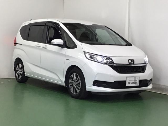 フリードハイブリッド ハイブリッド・Ｇホンダセンシング　ドラレコ　ナビ　Ｒカメラ　後席モニター　両電動ドア　サポカー　両席エアバック　記録簿付　ドライブレコ　地デジＴＶ　リアカメラ　横滑防止　オートクルーズコントロール　エアバック　パワーウインドウ　ＵＳＢ（7枚目）
