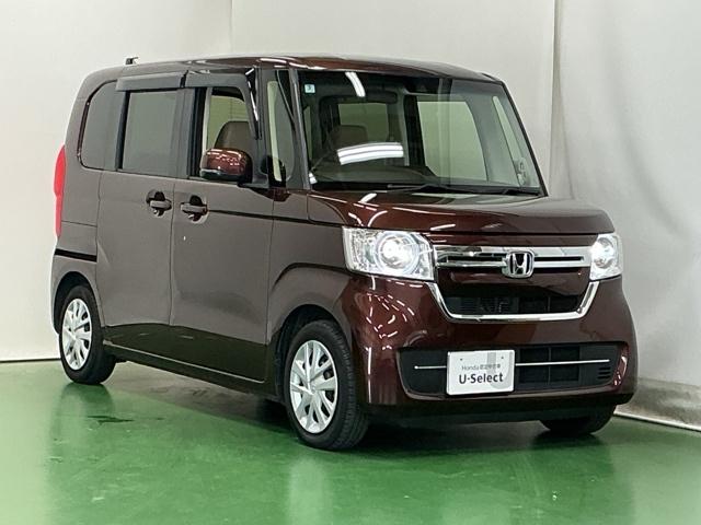 Ｎ－ＢＯＸ Ｌ　ナビ　Ｒカメラ　ブルートゥース　フルセグ　衝突回避支援ブレーキ　Ｉ－ＳＴＯＰ　クリソナ　ＰＷ　パワステ　Ｓヒーター　スマ－トキ－　Ｂカメ　地デジＴＶ　横滑り防止　整備記録簿　ＬＥＤライト　エアコン付き（7枚目）