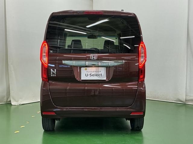 Ｎ－ＢＯＸ Ｌ　ナビ　Ｒカメラ　ブルートゥース　フルセグ　衝突回避支援ブレーキ　Ｉ－ＳＴＯＰ　クリソナ　ＰＷ　パワステ　Ｓヒーター　スマ－トキ－　Ｂカメ　地デジＴＶ　横滑り防止　整備記録簿　ＬＥＤライト　エアコン付き（9枚目）