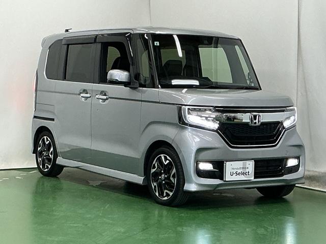 N-BOXカスタム G・Lターボホンダセンシング ドラレコ ナビ Rカメラ ブルートゥース フルセ 両側PWスライドドア Bモニタ Iストップ セキュリティー 点検記録簿 USB接続 クルーズコントロール キーレスエントリー VSA ベンチS PW(7枚目)