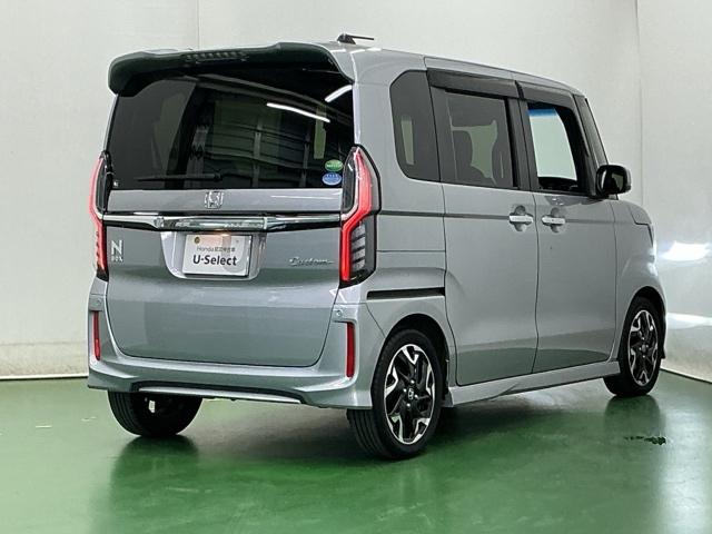N-BOXカスタム G・Lターボホンダセンシング ドラレコ ナビ Rカメラ ブルートゥース フルセ 両側PWスライドドア Bモニタ Iストップ セキュリティー 点検記録簿 USB接続 クルーズコントロール キーレスエントリー VSA ベンチS PW(8枚目)