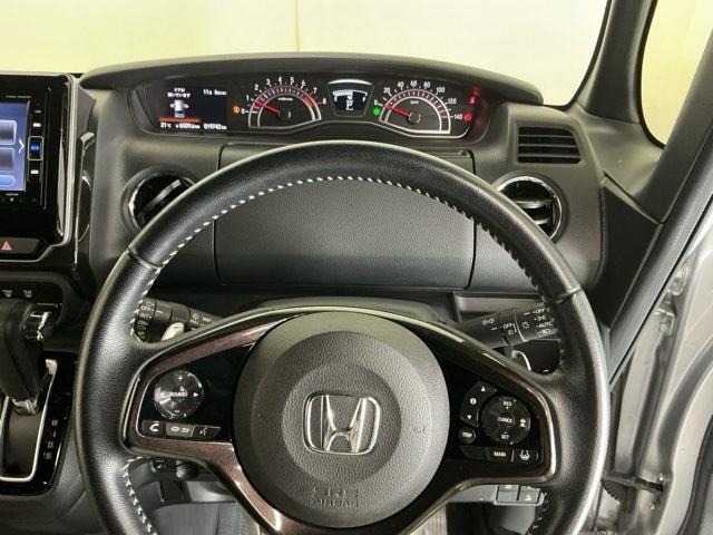 N-BOXカスタム G・Lターボホンダセンシング ドラレコ ナビ Rカメラ ブルートゥース フルセ 両側PWスライドドア Bモニタ Iストップ セキュリティー 点検記録簿 USB接続 クルーズコントロール キーレスエントリー VSA ベンチS PW(22枚目)