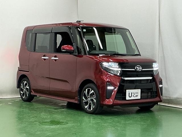 タント カスタムＸ　ディスプレイオーディオ　ＣＤ　アルミホイール　３６０°カメラ　衝突軽減ブレーキ　アイドリングストップ機能　盗難警報装置　ＬＥＤ　キーレスエントリー　スマキー　エアコン　Ｗエアバッグ　ＡＵＴＯライト（7枚目）