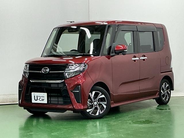 タント カスタムＸ　ディスプレイオーディオ　ＣＤ　アルミホイール　３６０°カメラ　衝突軽減ブレーキ　アイドリングストップ機能　盗難警報装置　ＬＥＤ　キーレスエントリー　スマキー　エアコン　Ｗエアバッグ　ＡＵＴＯライト（10枚目）