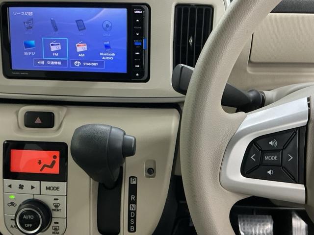 ムーヴキャンバス ＸＳＡＩＩ　ナビ　Ｒカメラ　ブルートゥース　フルセグ　衝突軽減ブレーキサポート　盗難防止　両スライドドア　アイドリングＳＴＯＰ　バックモニター付き　ＥＴＣ車載器　ＤＶＤ　横滑り防止機能　スマートキー　キーフリー（3枚目）