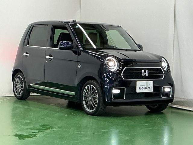 Ｎ－ＯＮＥ プレミアムツアラー　ディスプレイオーディオ　Ｒカメラ　ＴＶ　Ｐセンサー　ターボエンジン　カーテンエアバック　記録簿　ＬＥＤランプ　クルコン　前席シートヒーター　イモビ　Ｗエアバッグ　フルオートエアコン　エアバック　ＡＢＳ（7枚目）