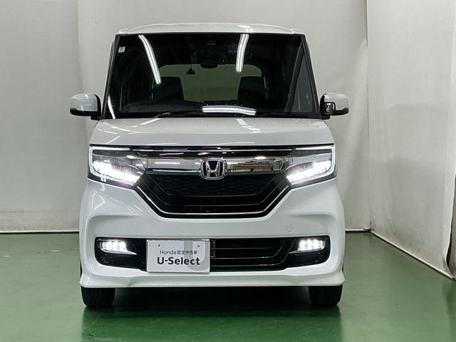 N-BOXカスタム G・Lホンダセンシング ドラレコ ナビ Rカメラ ブルートゥース 地デジTV 整備記録簿 助手席エアバッグ キーレス シートH アイドリングST セキュリティーアラーム スマ-トキ- リアカメラ ETC 前車追従機能 USB(6枚目)