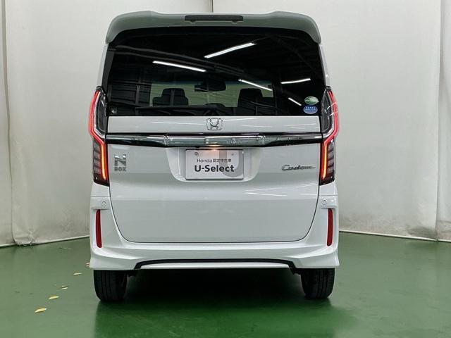 N-BOXカスタム G・Lホンダセンシング ドラレコ ナビ Rカメラ ブルートゥース 地デジTV 整備記録簿 助手席エアバッグ キーレス シートH アイドリングST セキュリティーアラーム スマ-トキ- リアカメラ ETC 前車追従機能 USB(9枚目)