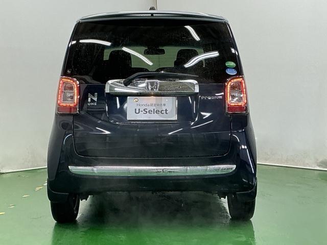 N-ONE プレミアム あんしんパッケージ HID ETC クルコン 運転席エアバック 横滑防止 イモビライザー 助手席エアバック パワーステ フルオートエアコン スマ-トキ- キーレス サイドエアバック ABS 記録簿(10枚目)