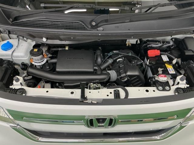 N-BOX L ドラレコ ナビ Rカメラ ブルートゥース 衝突回避支援ブレーキ I-STOP クリソナ PW パワステ Sヒーター スマ-トキ- Bカメ 横滑り防止 整備記録簿 LEDライト エアコン付き キーレス付(35枚目)