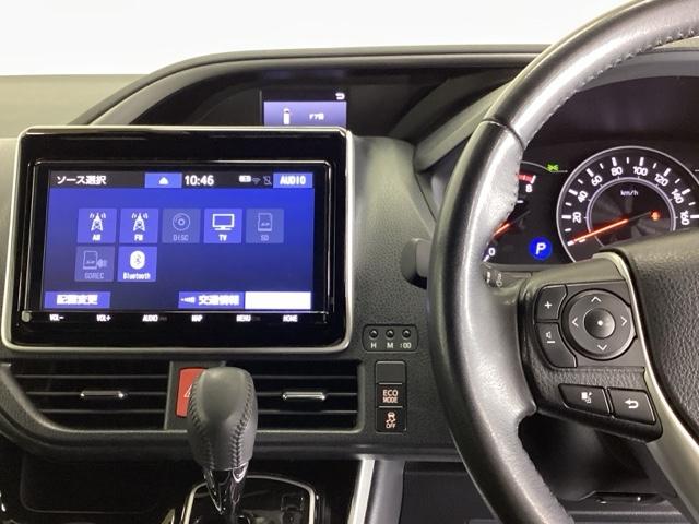 ヴォクシー ＺＳ煌ＩＩ　ドラレコ　ナビ　Ｒカメラ　ブルートゥース　スマートキー・プッシュスタート　バックガイドモニター　セキュリティアラーム　両側パワスラドア　ＥＴＣ車載器　地デジテレビ　記録簿付き　ＶＳＣ　ＬＥＤライト（3枚目）