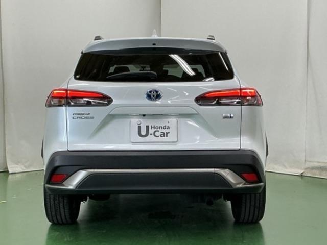 カローラクロス ハイブリッドＺ　ナビ　Ｒカメラ　ブルートゥース　フルセグ　コーナーソナー　ＵＳＢ　衝突軽減Ｂ　記録簿有　シートヒーター付き　スマキ－　Ｂモニター　アクティブクルーズコントロール　アイドリングストップ　イモビ　ＬＥＤ（10枚目）