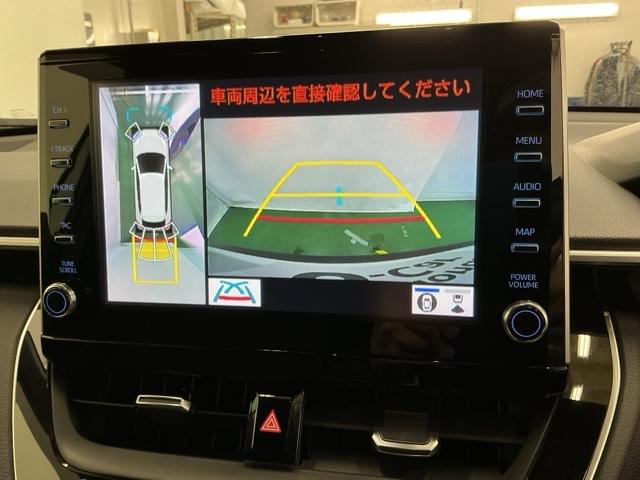 カローラクロス ハイブリッドＺ　ナビ　Ｒカメラ　ブルートゥース　フルセグ　コーナーソナー　ＵＳＢ　衝突軽減Ｂ　記録簿有　シートヒーター付き　スマキ－　Ｂモニター　アクティブクルーズコントロール　アイドリングストップ　イモビ　ＬＥＤ（13枚目）