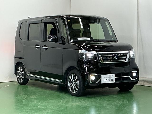 Ｎ－ＢＯＸカスタム ベースグレード　ディスプレイオーディオ　Ｒカメラ　ＥＴＣ　Ｗ電動ドア　ＵＳＢ接続　ＣＭＢＳ　Ｄレコ　ベンチシート　オートエアコン　スマートキ　ＬＥＤ　盗難防止装置　クルコン　バックカメラ　パワーステアリング　ＥＳＣ（7枚目）