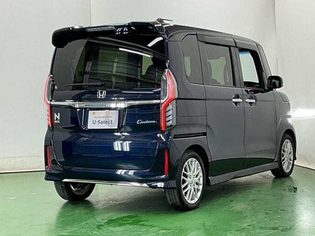 N-BOXカスタム Lターボ ドラレコ ナビ Rカメラ ブルートゥース 地デジチューナー 衝突軽減ブレーキサポート LEDヘッドライ アイドリングS ターボエンジン PS カーテンエアバック シートヒータ エアバック AAC PW(8枚目)