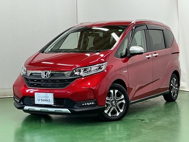 フリードハイブリッド ハイブリッド・クロスターホンダセンシング　ドラレコ　ナビ　Ｒカメラ　ブルートゥース　両側Ｐスライドドア　ＵＳＢ　オートクルーズコントロール　記録簿　ＤＶＤ再生可能　ＬＥＤライト　ＡＢＳ　盗難防止　シ－トヒ－タ－　スマ－トキ－　ＶＳＡ　フルセグ（10枚目）