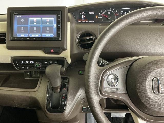 Ｎ－ＢＯＸ Ｌ　ナビ　Ｒカメラ　ブルートゥース　ＣＤ　ＥＴＣ　衝突回避支援ブレーキ　Ｉ－ＳＴＯＰ　クリソナ　ＰＷ　パワステ　Ｓヒーター　スマ－トキ－　Ｂカメ　横滑り防止　整備記録簿　ＬＥＤライト　エアコン付き　ＵＳＢ（3枚目）