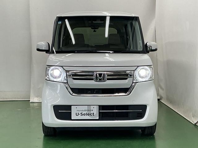 Ｎ－ＢＯＸ Ｌ　ナビ　Ｒカメラ　ブルートゥース　ＣＤ　ＥＴＣ　衝突回避支援ブレーキ　Ｉ－ＳＴＯＰ　クリソナ　ＰＷ　パワステ　Ｓヒーター　スマ－トキ－　Ｂカメ　横滑り防止　整備記録簿　ＬＥＤライト　エアコン付き　ＵＳＢ（6枚目）