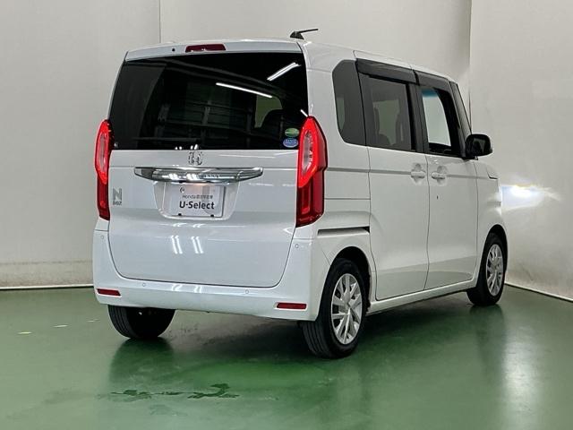 Ｎ－ＢＯＸ Ｌ　ナビ　Ｒカメラ　ブルートゥース　ＣＤ　ＥＴＣ　衝突回避支援ブレーキ　Ｉ－ＳＴＯＰ　クリソナ　ＰＷ　パワステ　Ｓヒーター　スマ－トキ－　Ｂカメ　横滑り防止　整備記録簿　ＬＥＤライト　エアコン付き　ＵＳＢ（8枚目）