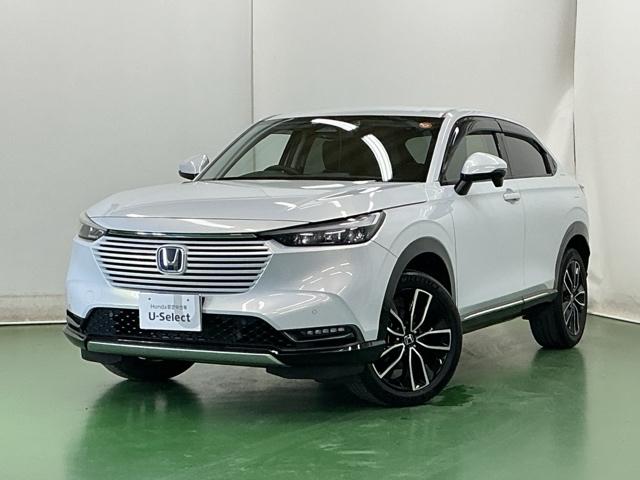 ヴェゼル ｅ：ＨＥＶＺ　ドラレコ　ナビ　Ｒカメラ　ブルートゥース　衝突回避支援ブレーキ機能　スマキ　Ｐトランク　フルオートエアコン　Ｄレコ　エアバッグ　両席エアバック　記録簿付　パワーウィンドウ　ＬＥＤランプ　ソナー　ＵＳＢ（10枚目）