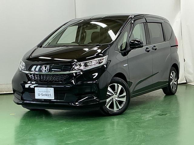 フリードハイブリッド ハイブリッド・Ｇホンダセンシング　ドラレコ　ナビ　Ｒカメラ　ブルートゥース　クルーズＣ　ＤＶＤ視聴　ＵＳＢ接続　ブレーキサポート　ＬＥＤヘットライト　Ｗエアバック　記録簿付き　バックモニタ　アイストップ　地デジフルセグ　キーレス　３列（10枚目）