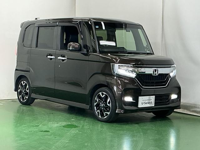 N-BOXカスタム G・EXターボホンダセンシング ナビ Rカメラ ブルートゥース フルセグ 左右電動スライドドア スマートキーシステム Aライト サイドエアバック フルオートエアコン クルーズコントロール イモビライザー LEDヘットライト USB(7枚目)