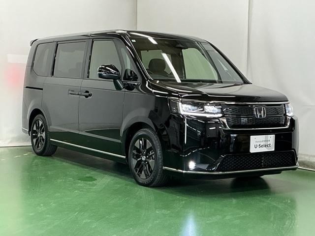 ステップワゴン e:HEVスパーダ ナビ Rカメラ ブルートゥース フルセグ 地デジチューナー 前後障害物センサー 両側オートスライドドア 前後誤発進抑制 VSA サイドエアバッグ DVD再生 パワーウィンドウ オートエアコン ABS(7枚目)