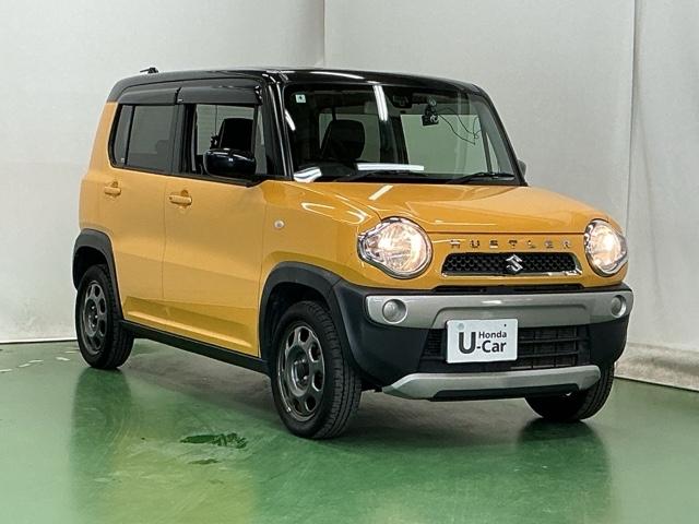 ハスラー Ｇターボ　ナビ　ブルートゥース　ＣＤ　ＥＴＣ　ＤＶＤ　運転席シートヒーター　ワンセグ　キーフリー　アイドリングＳ　パワステ　フルオートエアコン　ＥＳＣ　ベンチシート　スマートキー　ＡＢＳ　Ｗエアバック（7枚目）