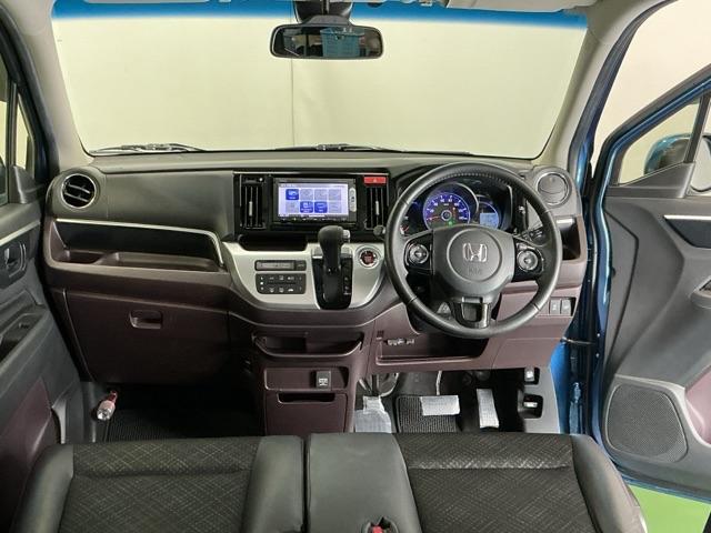 Ｎ－ＷＧＮカスタム Ｇ・Ａパッケージ　ナビ　Ｒカメラ　ブルートゥース　ＥＴＣ　オ－トエアコン　アイドリングＳＴ　運転席エアバッグ　ベンチシート　横滑り防止　ＤＶＤ　Ｗエアバック　クルコン　サイドエアバック　１セグＴＶ　パワーウィンドウ（2枚目）