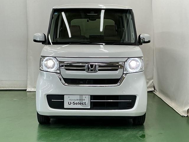 Ｎ－ＢＯＸ Ｌ　ナビ　Ｒカメラ　ブルートゥース　フルセグ　バックビューモニター　レーダクルーズ　キ－フリ－　ＥＴＣ付き　地デジチューナー　ＬＫＡＳ　パーキングセンサー　電動ミラー　盗難防止　前席シートヒーター　ＬＥＤ（6枚目）
