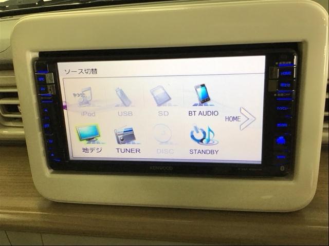 アルトラパン Ｓ　ナビ　Ｒカメラ　フルセグ　ＥＴＣ　ＣＤ　シートヒータ　イモビライザー　助手席エアバック　横滑り防止システム　後カメラ　スマキー　ＤＶＤ再生　フルオートエアコン　キーレスエントリーシステム　ＡＢＳ（12枚目）