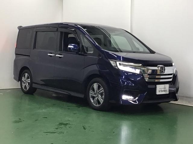 ステップワゴンスパーダ ｅ：ＨＥＶスパーダＧ・ＥＸホンダセンシング　ドラレコ　ナビ　Ｒカメラ　後席モニター　地上デジタル　衝突被害軽減　カーテンエアバッグ　Ａクルコン　Ｂカメラ　ＬＥＤランプ　スマートキーシステム　フルオートエアコン　キーレス　三列シート　ＡＢＳ（7枚目）