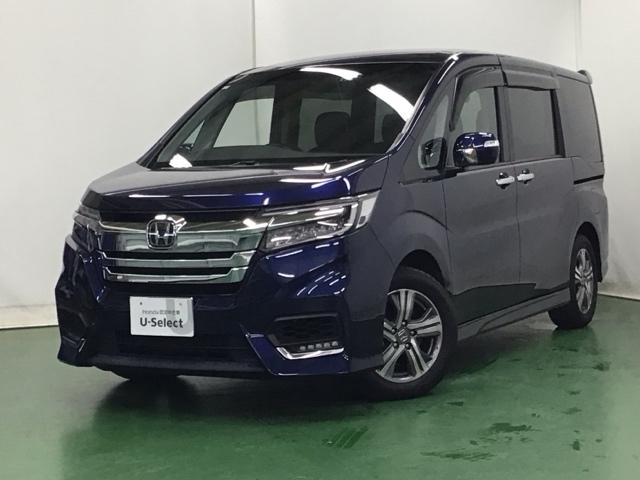 ステップワゴンスパーダ ｅ：ＨＥＶスパーダＧ・ＥＸホンダセンシング　ドラレコ　ナビ　Ｒカメラ　後席モニター　地上デジタル　衝突被害軽減　カーテンエアバッグ　Ａクルコン　Ｂカメラ　ＬＥＤランプ　スマートキーシステム　フルオートエアコン　キーレス　三列シート　ＡＢＳ（10枚目）