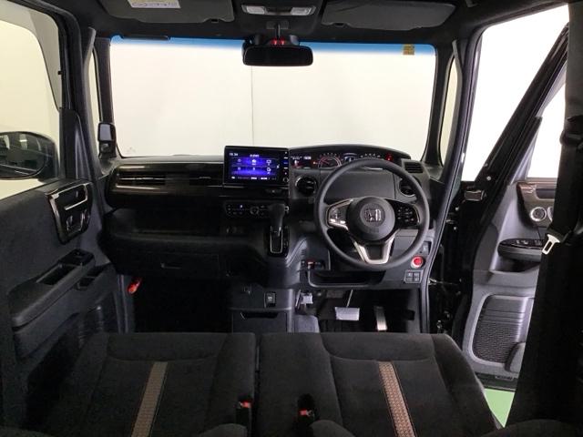 Ｎ－ＢＯＸカスタム Ｇ・Ｌホンダセンシング　ドラレコ　ナビ　Ｒカメラ　ブルートゥース　エアＢ　バックアイカメラ　整備記録簿有　クルコン　スマートキー　ＩＳＴＯＰ　ドライブレコ－ダ－　ＬＥＤ　ＥＳＣ　ＥＴＣ　オートエアコン　フルセグＴＶ　ＵＳＢ（2枚目）