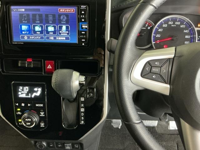 トール カスタムＧＳＡＩＩＩ　ナビ　Ｒカメラ　ブルートゥース　ＤＶＤ　ＣＤ　ＬＥＤ　シ－トヒ－タ－　フルセグＴＶ　エアコン　エアバッグ　パワーステアリング　パワーウィンドウ　両側オートスライドドア　クルコン　アイスト　キーフリー（3枚目）