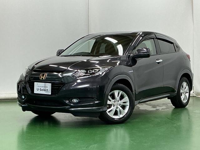 ヴェゼル ハイブリッドX ナビ Rカメラ ブルートゥース DVD リヤカメラ ETC付き Aクルーズ セキュリティアラーム VSA アイドリングSTOP 整備記録簿 スマートキ ワンセグテレビ USB接続 サイドエアバッグ(10枚目)