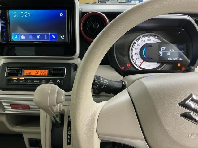 スペーシア ハイブリッドＸ　ディスプレイオーディオ　Ｒカメラ　ＣＤ　デュアルセンサーブレーキＳ　両側パワードア　コーナーセンサ　オートクルーズ　スマートエントリー　シ－トヒ－タ－　ＥＴＣ車載器　ｉ－ｓｔｏｐ　フリーキー　ＶＤＣ（3枚目）