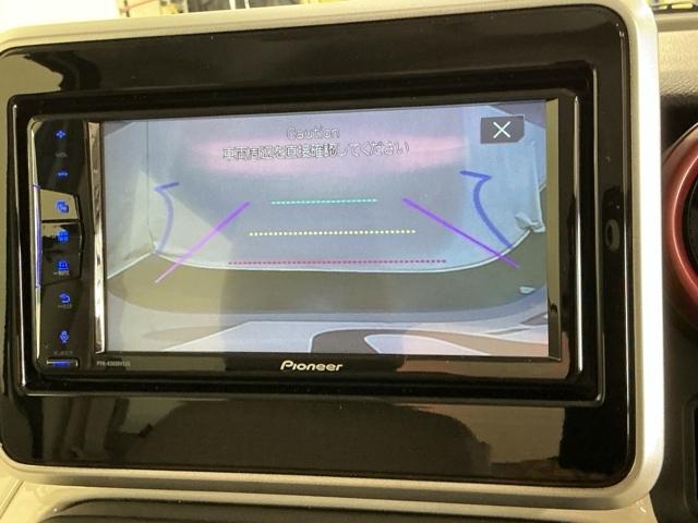 スペーシア ハイブリッドＸ　ディスプレイオーディオ　Ｒカメラ　ＣＤ　デュアルセンサーブレーキＳ　両側パワードア　コーナーセンサ　オートクルーズ　スマートエントリー　シ－トヒ－タ－　ＥＴＣ車載器　ｉ－ｓｔｏｐ　フリーキー　ＶＤＣ（13枚目）