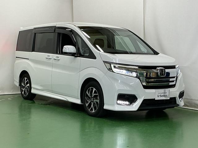 ステップワゴンスパーダ スパーダホンダセンシング ナビ Rカメラ 後席モニター フルセグ 盗難防止 助手席エアバッグ Wパワスラ 記録簿有 地デジ LEDライト 横滑り防止システム オートエアコン リアカメラ USB 三列シート アイドリングS(7枚目)