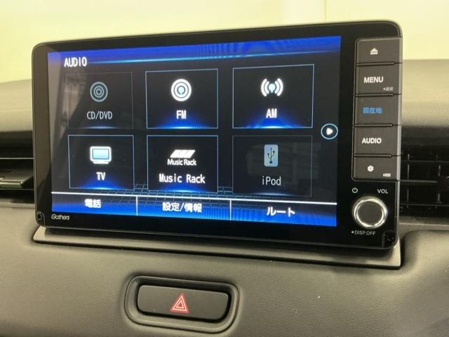 ＡＶメニューはご覧の通り、様々なコンテンツに対応、ドライブを楽しく演出できます。詳しくはスタッフへお尋ねください