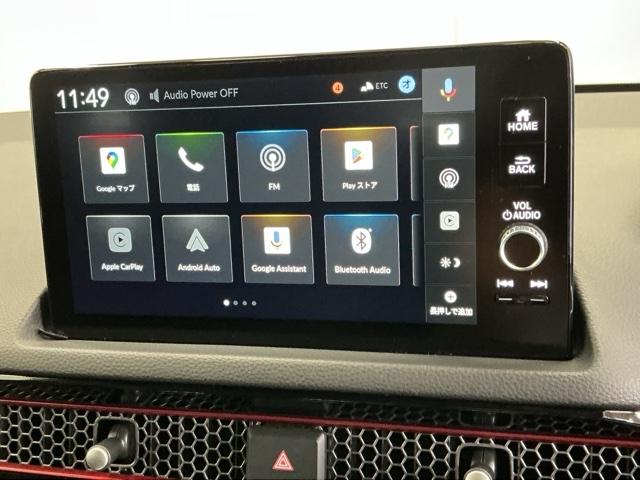 シビック ＲＳ　ディスプレオーディオ　ブルートゥース　Ｒカメラ　ＬＥＤヘッド　コーナーセンサー　衝突被害軽減ブレーキ　Ｂカメラ　シートヒーター　パワ－シ－ト　フルセグＴＶ　スマートキー　クルーズコントロール　ＵＳＢ（11枚目）