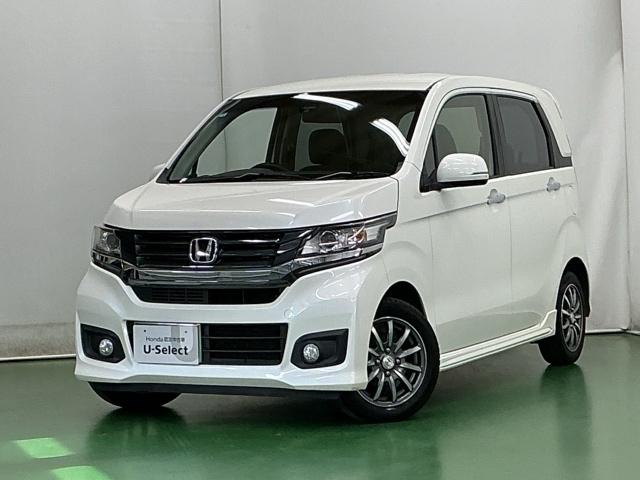 N-WGNカスタム G・ターボパッケージ ナビ ディスチャージヘッドライトHID CD 横滑り防止システム 追突被害軽減ブレーキ ECONモード WSRS イモビ サイドエアバッグ オートクルーズ メンテナンスノート キーフリー ターボモデル(10枚目)