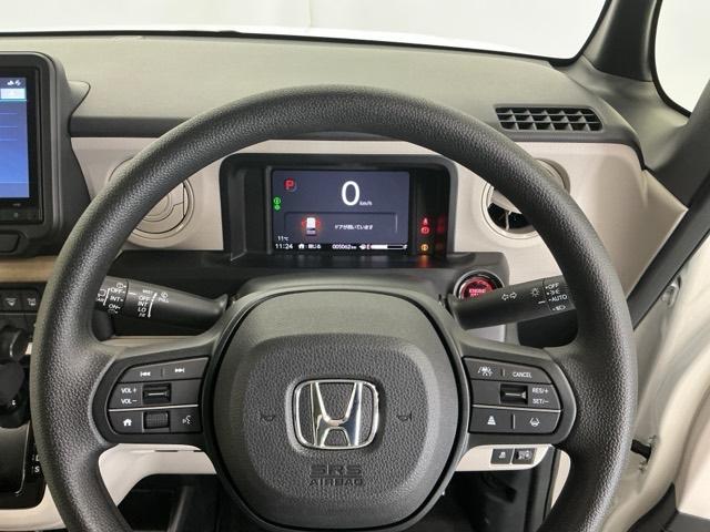 N-BOX ベースグレード ナビ Rカメラ ブルートゥース フルセグ 衝突軽減システム スマートキ- カーテンエアバック イモビライザー ECOモード 横滑り防止 オートクルーズ LEDヘッドライト キーフリー 地デジ ABS(24枚目)