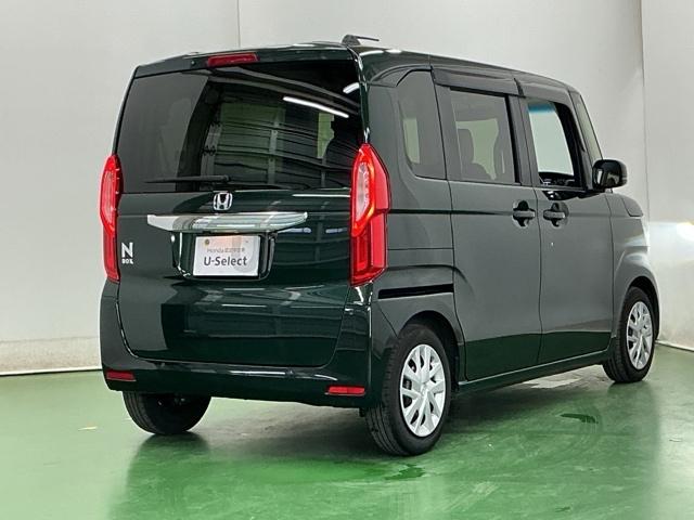 N-BOX L ナビ Rカメラ ブルートゥース CD 衝突回避支援ブレーキ I-STOP クリソナ PW パワステ Sヒーター スマ-トキ- Bカメ 横滑り防止 整備記録簿 LEDライト エアコン付き Wエアバック(8枚目)