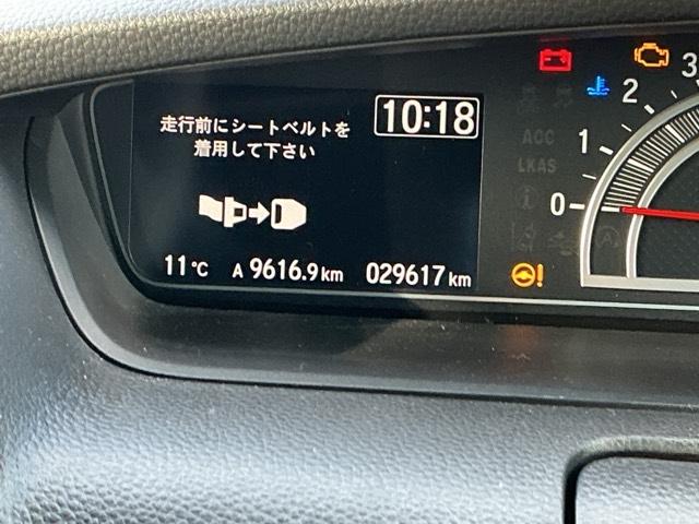 N-BOXカスタム L ナビ Rカメラ ブルートゥース フルセグTV 両席電動スライドドア Pソナー サイドエアバッグ Aストップ シートヒータ ベンチシート 点検記録簿 キーフリーシステム LEDライト リアカメ AC(37枚目)