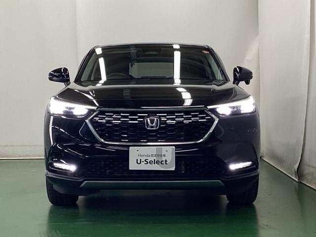 ヴェゼル ｅ：ＨＥＶＸ　ナビ　Ｒカメラ　ブルートゥース　フルセグＴＶ　前後障害物センサー　ＡＡＣ　イモビライザー　スマ－トキ－　誤発進抑制　ＰＷ　リアカメラ　クルコン　ＥＳＣ　ＥＴＣ装備　キーフリー　ＬＥＤヘッドランプ　ＰＳ（6枚目）