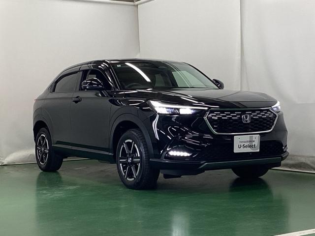 ヴェゼル ｅ：ＨＥＶＸ　ナビ　Ｒカメラ　ブルートゥース　フルセグＴＶ　前後障害物センサー　ＡＡＣ　イモビライザー　スマ－トキ－　誤発進抑制　ＰＷ　リアカメラ　クルコン　ＥＳＣ　ＥＴＣ装備　キーフリー　ＬＥＤヘッドランプ　ＰＳ（7枚目）