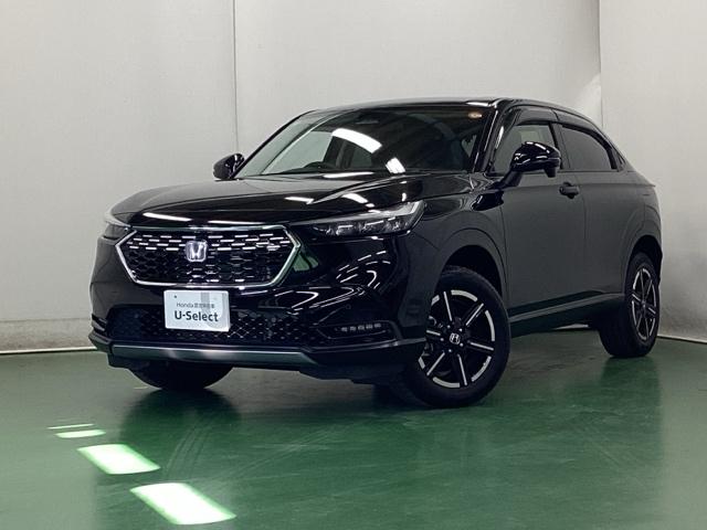 ヴェゼル ｅ：ＨＥＶＸ　ナビ　Ｒカメラ　ブルートゥース　フルセグＴＶ　前後障害物センサー　ＡＡＣ　イモビライザー　スマ－トキ－　誤発進抑制　ＰＷ　リアカメラ　クルコン　ＥＳＣ　ＥＴＣ装備　キーフリー　ＬＥＤヘッドランプ　ＰＳ（10枚目）