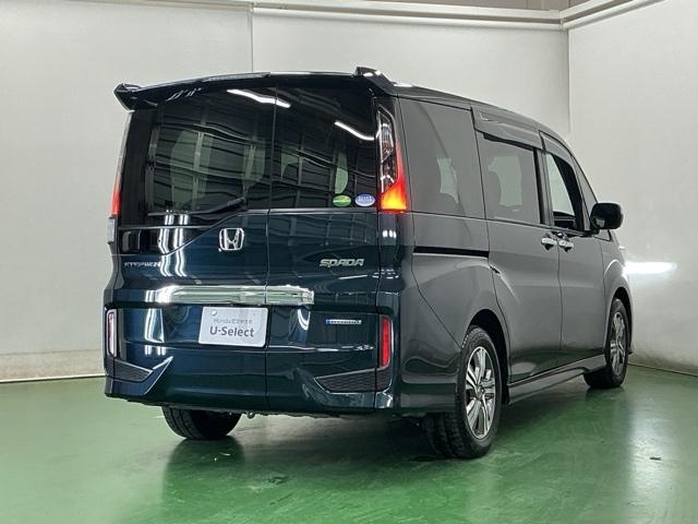 ステップワゴンスパーダ スパーダハイブリッドＧホンダセンシング　ドラレコ　ナビ　Ｒカメラ　ブルートゥース　ＣＭＢＳ　リヤカメラ　スマキー　Ａストップ　ＥＳＣ　ＵＳＢ入力　両側自動ドア　オートエアコン　カーテンエアバッグ　ＬＥＤヘッドライト　クルーズコントロール（8枚目）